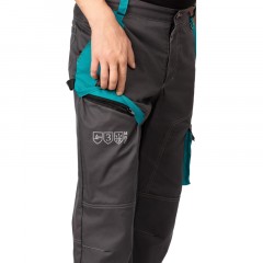 Брюки лет муж TOPFORT Алистер (л36) т.сер/бирюз 112-116/194-200 - фото 10