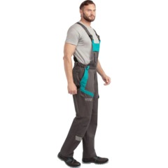 Полукомбинезон лет муж TOPFORT Алистер (л36) т.сер/бирюз 128-132/182-188 - фото 3