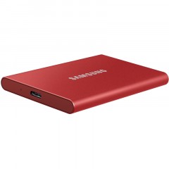 Портативный SSD Samsung T7, 1Tb, Metallic Red (MU-PC1T0R/WW) Портативный SSD Samsung T7, 1Tb, Metallic Red (MU-PC1T0R/WW) - фото 3