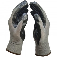Перчатки защитные нейлон с нитрилом SCAFFA Старт NY1350-G/BLK р.8 Перчатки защитные нейлон с нитрилом SCAFFA Старт NY1350-G/BLK р.8 - фото 5