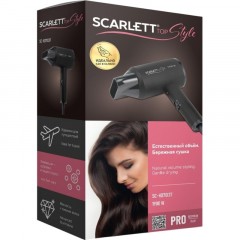 Фен SCARLETT SC-HD70I37, 1900Вт, черный Фен SCARLETT SC-HD70I37, 1900Вт, черный - фото 4