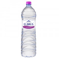Вода минеральная Эльбрус природная столовая питьевая негаз, пэт 1,5л