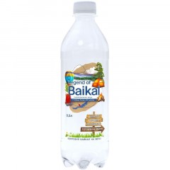 Вода питьевая LEGEND of BAIKAL природная газированная ПЭТ 0,5л - фото 2