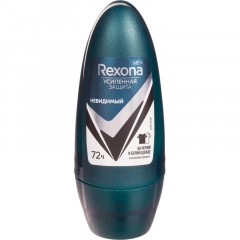 Дезодорант-антиперспирант РЕКСОНА MEN ролик невидимый на черн и бел,50 МЛ