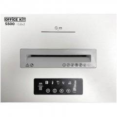 Шредер Office Kit S500 (0,8x2) 7ур.секр, 7лист., 50л - фото 3
