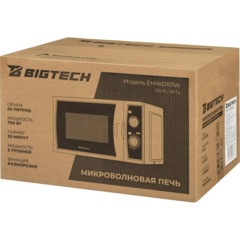 Микроволновая печь BigTech EMWO101W, 20л., 700 вт. белый - фото 7