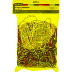 Резинка универсальная 500г диам.60мм. цвет ассорти - фото 2