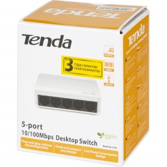 Коммутатор Tenda S105 100 Мбит/сек, 5 port - фото 4