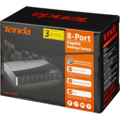 Коммутатор Tenda SG108 1000 Мбит/сек, 100 Мбит/сек, 8 port Коммутатор Tenda SG108 1000 Мбит/сек, 100 Мбит/сек, 8 port - фото 4