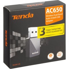 Сетевой адаптер Wi-Fi Tenda U9 USB, 4 (802.11n), 5 (802.11ac) Сетевой адаптер Wi-Fi Tenda U9 USB, 4 (802.11n), 5 (802.11ac) - фото 2