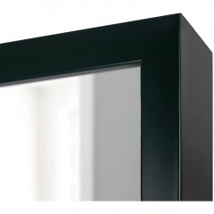 Зеркало МИР_в раме ПЛС 640x30x940 / 600x900 (365007740) черный - фото 2