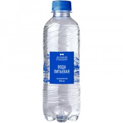 Вода питьевая Деловой Стандарт газ пэт 0,33л - фото 2