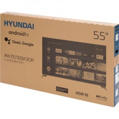 Телевизор Hyundai H-LED55QBU7500, UHD, QLED, смарт (Android TV) - фото 14