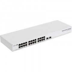 Коммутатор MikroTik CSS326-24G-2S+RM (L2) 24x1Гбит/с 2SFP+ управляемый Коммутатор MikroTik CSS326-24G-2S+RM (L2) 24x1Гбит/с 2SFP+ управляемый - фото 3