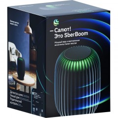 Умная колонка Sber SberBoom, черный (SBDV-00090A) - фото 3