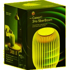 Умная колонка Sber SberBoom, светло-серый (SBDV-00090C) - фото 3