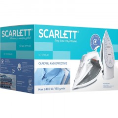 Утюг SCARLETT SC-SI30K40, керамическая, 2400Вт, белый - фото 8