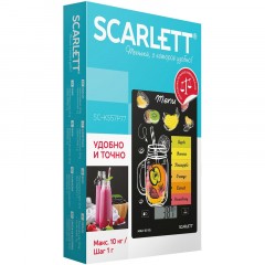 Весы кухонные SCARLETT SC-KS57P77, 10кг, смузи Весы кухонные SCARLETT SC-KS57P77, 10кг, смузи - фото 3