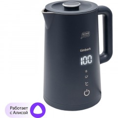 Чайник электрический Timberk T-EK21S104WF, 2200Вт, 1.7л, Wi-Fi, черный Чайник электрический Timberk T-EK21S104WF, 2200Вт, 1.7л, Wi-Fi, черный - фото 4