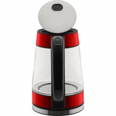Чайник электрический SCARLETT SC-EK27G79, стекло, 2200Вт, 1.7л, красный - фото 3