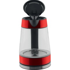 Чайник электрический SCARLETT SC-EK27G79, стекло, 2200Вт, 1.7л, красный - фото 11