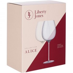 Набор бокалов для вина Alice в подарочной упаковке, 800 мл, 2 шт., LJ000097 Набор бокалов для вина Alice в подарочной упаковке, 800 мл, 2 шт., LJ000097 - фото 7