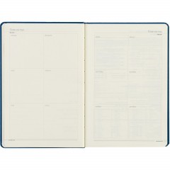 Ежедневник недатированный синий, MEGAPOLIS А5, 142х214мм,320стр.3-281/01 - фото 10