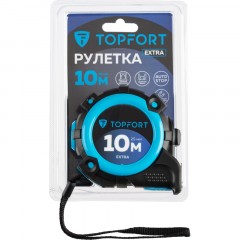 Рулетка 10мх25 мм с автостопом, TOPFORT Extra Рулетка 10мх25 мм с автостопом, TOPFORT Extra - фото 6
