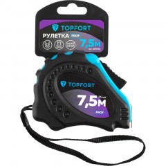 Рулетка 7,5мх25 мм с автостопом TOPFORT Prof Рулетка 7,5мх25 мм с автостопом TOPFORT Prof - фото 6