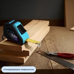 Рулетка 7,5мх25 мм с автостопом TOPFORT Prof Рулетка 7,5мх25 мм с автостопом TOPFORT Prof - фото 7