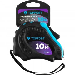 Рулетка 10мх25 мм с автостопом TOPFORT Prof Рулетка 10мх25 мм с автостопом TOPFORT Prof - фото 6