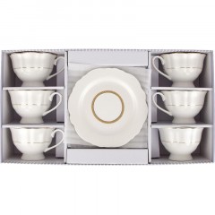 Набор чайный 12пр. White chic (6 персон) v=190мл (подарочная уп), 0970019 Набор чайный 12пр. White chic (6 персон) v=190мл (подарочная уп), 0970019 - фото 5