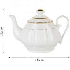 Набор чайный 15пр. White chic (6 персоны) v=190/280/435/1350мл , 0970024 Набор чайный 15пр. White chic (6 персоны) v=190/280/435/1350мл , 0970024 - фото 12