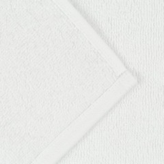 Полотенце Luscan махровое 50х90, 450 гр/м2, Oтель белый, Турция, 5 шт/уп - фото 2