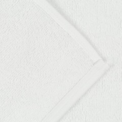 Полотенце Luscan махровое 50х90, 500 гр/м2, Oтель белый, Турция, 5 шт/уп - фото 2