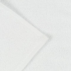 Полотенце Luscan махровое 30х30, 450 гр/м2, Oтель белый, Турция, 10 шт/уп - фото 2