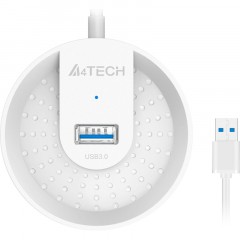 Разветвитель USB 3.0 A4Tech HUB-30 4порт. белый Разветвитель USB 3.0 A4Tech HUB-30 4порт. белый - фото 4