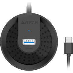 Разветвитель USB 3.0 A4Tech HUB-30C 4порт. черный - фото 4