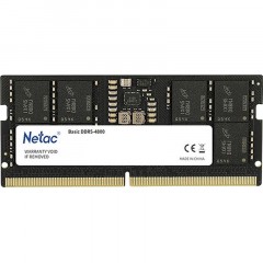 Модуль памяти Netac Basic SODIMM 16GB DDR5-4800(NTBSD5N48SP-16) Модуль памяти Netac Basic SODIMM 16GB DDR5-4800(NTBSD5N48SP-16) - фото 2