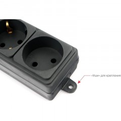Сетевой фильтр Power Cube 6р/3м, 16А/3,5кВт,3x1,0, черн(SPG6-B3M) Сетевой фильтр Power Cube 6р/3м, 16А/3,5кВт,3x1,0, черн(SPG6-B3M) - фото 4