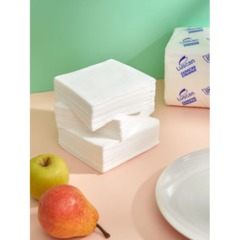 Салфетки бумажные Luscan PROFI PACK 1сл24х24 белые 400шт/уп - фото 6