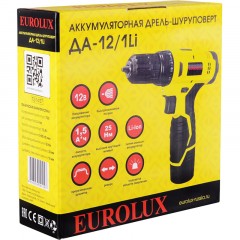 Дрель-шуруповерт аккумуляторная ДА-12/1Li Eurolux (72/14/37) Дрель-шуруповерт аккумуляторная ДА-12/1Li Eurolux (72/14/37) - фото 4