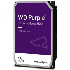 Жесткий диск Western Digital Purple 2TB, SATA, 5400rpm,64MB(WD23PURZ)