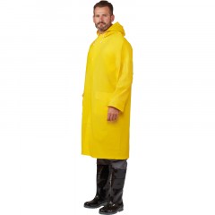 Плащ влагозащитный ПВХ (МA305) желтый XXL (60-62) (арт. MA305JAXX2) Плащ влагозащитный ПВХ (МA305) желтый XXL (60-62) (арт. MA305JAXX2) - фото 2