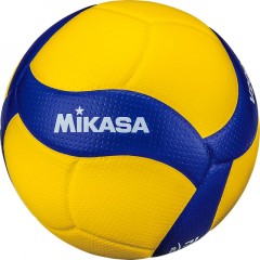 Мяч волейб. проф. MIKASA V200W, р. 5, оф. мяч FIVB желто-синий Мяч волейб. проф. MIKASA V200W, р. 5, оф. мяч FIVB желто-синий - фото 3