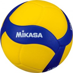 Мяч волейб. игровой. MIKASA V330W, р.5,FIVB желто-синий - фото 3