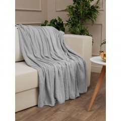 Плед TexRepublic Deco Ромбики Фланель 200х220 см Серый Плед TexRepublic Deco Ромбики Фланель 200х220 см Серый - фото 8