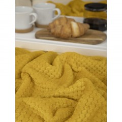 Плед TexRepublic Deco Ромбики Фланель 200х220 см Желтый Плед TexRepublic Deco Ромбики Фланель 200х220 см Желтый - фото 5