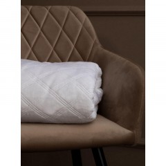 Плед TexRepublic Elite Клетка Фланель 1,5 сп. Белый Плед TexRepublic Elite Клетка Фланель 1,5 сп. Белый - фото 9