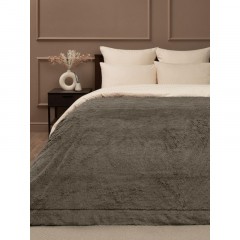 Плед Buenas Noches Длинный ворс Искусственный мех 160х200 см Коричневый Плед Buenas Noches Длинный ворс Искусственный мех 160х200 см Коричневый - фото 5
